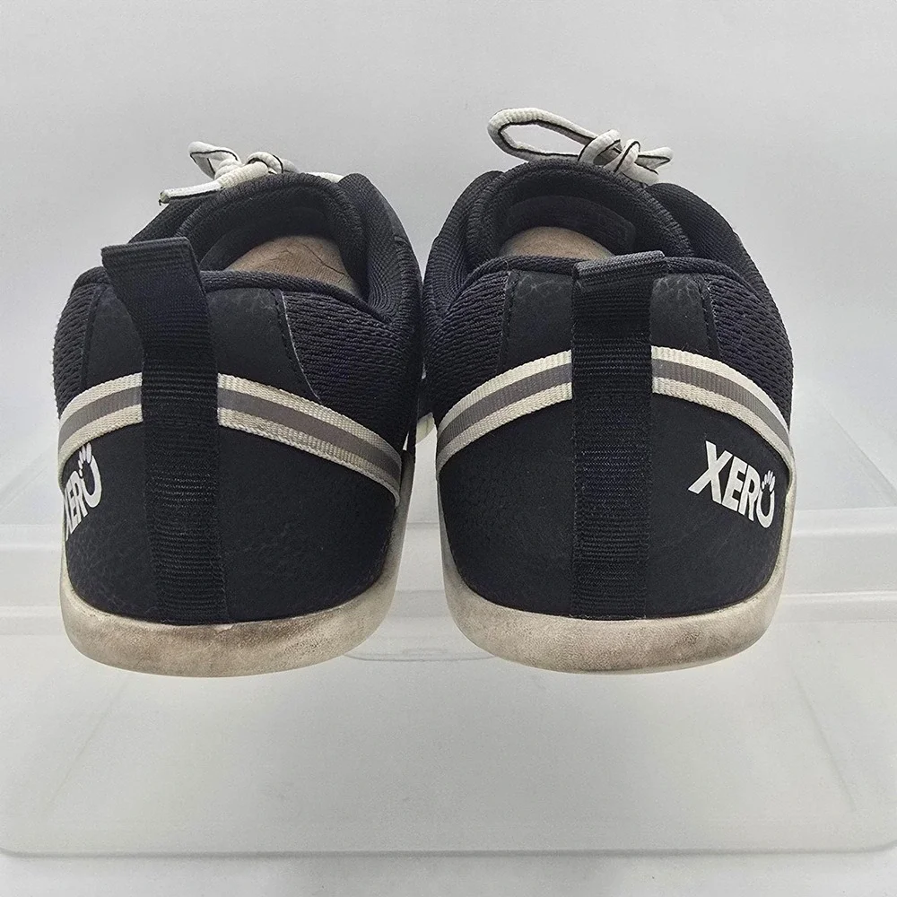 Xero Shoes Prio Shoes Mens Size 8.5 Black Mesh Minimalist Running Sneakers